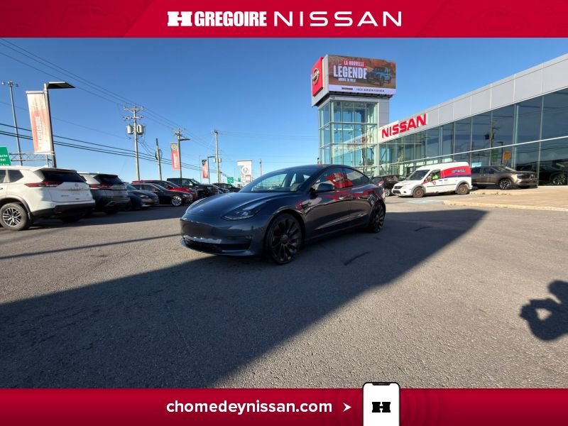 2022 Tesla Model 3 Grey Laval - photo #4