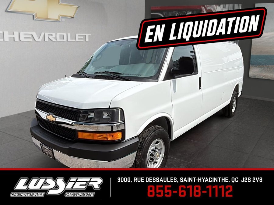 Chevrolet Fourgonnette Express utilitaire Traction arrière 3500 155 po 2026 BLANC SOMMET