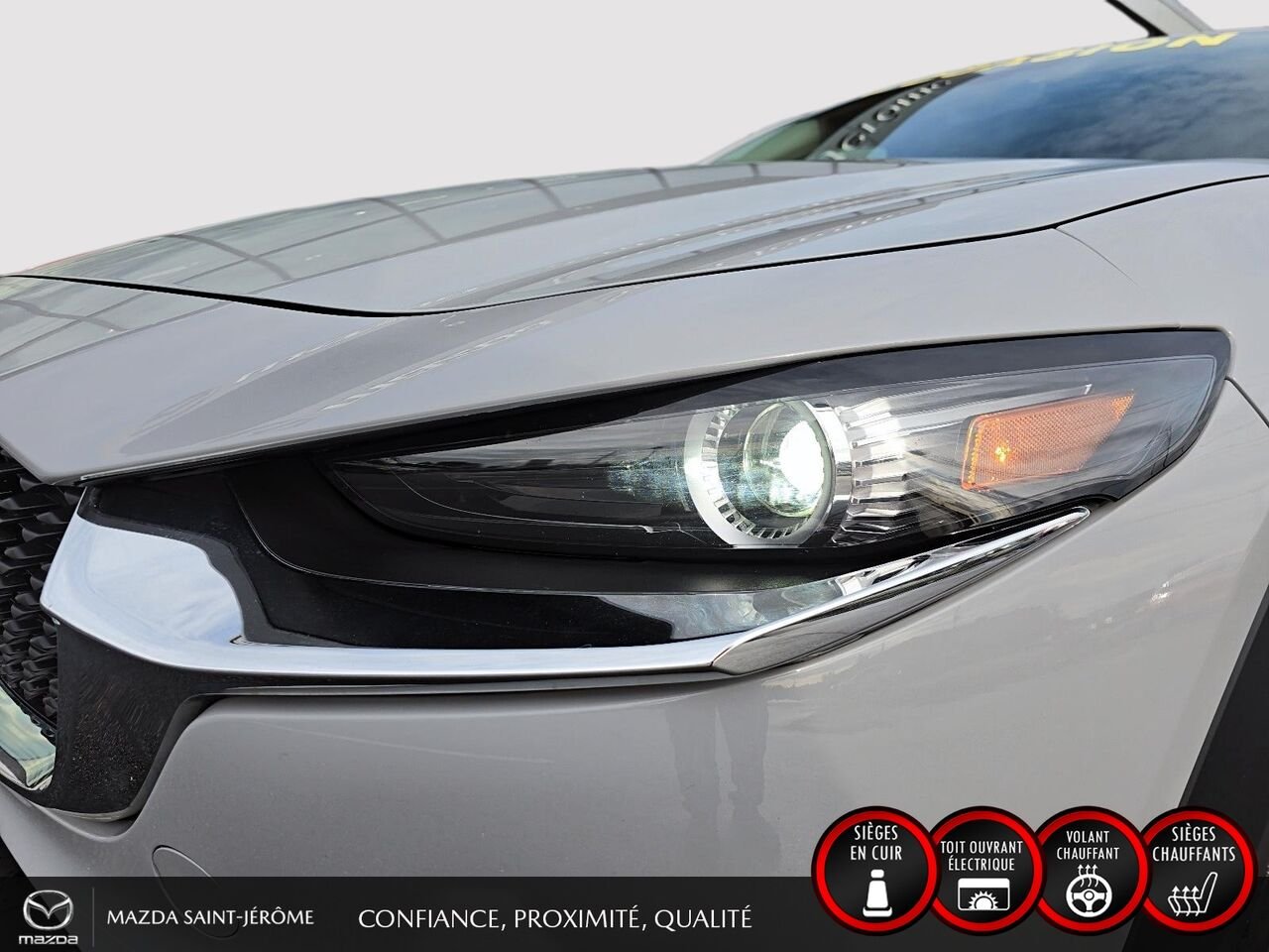 Mazda CX-30 GS LUXURY | 1 PROPRIÉTAIRE | JAMAIS ACCIDENTÉ | CUIR | TOIT OUVRANT | AWD 2025 Blanc Saint-Jérôme - photo #1