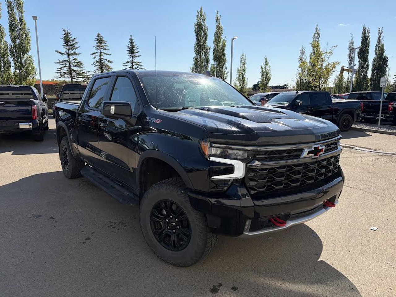 2024 Chevrolet Silverado 1500 4WD Crew Cab 147 ZR2 Black Sherwood Park - photo #1