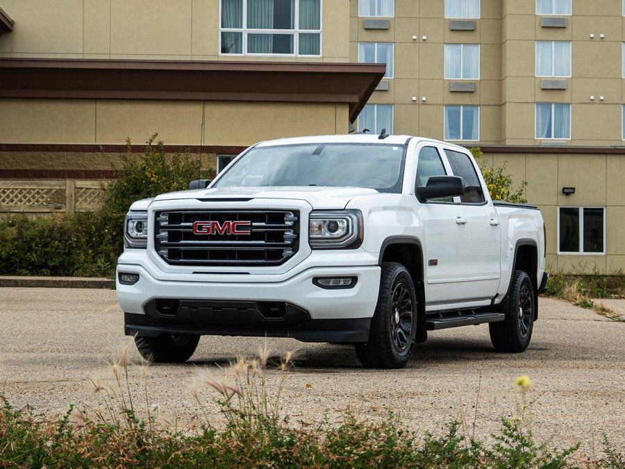 2017 GMC Sierra 1500 SLT All Terrain 5.3L | Tonneau Cover White