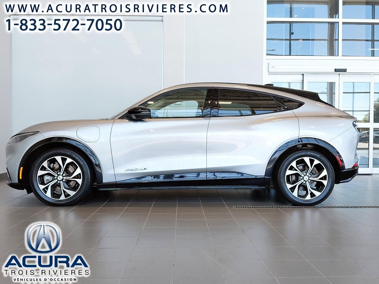 2021 Ford Mustang Mach-E X4 Silver Trois-Rivières - photo #7