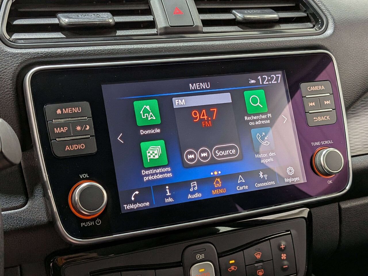 2020 Nissan LEAF SL PLUS Hatchback Black Val-David - photo #19