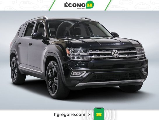 2019 Volkswagen Atlas Execline AWD CUIR TOIT BLUETOOTH CAMÉRA MAGS Black