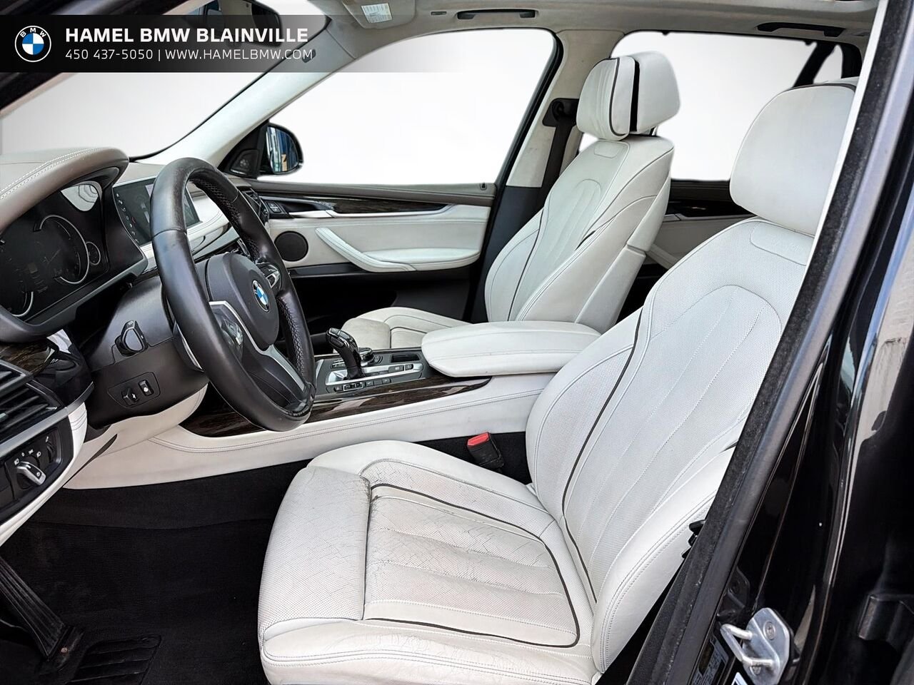 BMW X5 xDrive35i véhicule d'activités sportives 2018 Noir Blainville - photo #8