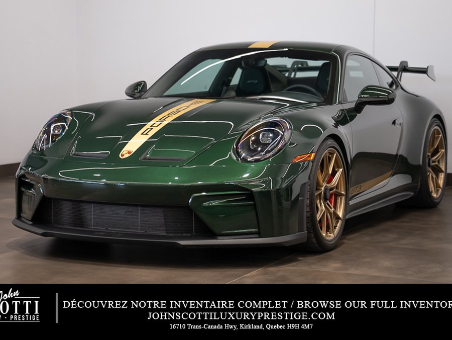 Porsche 911 GT3 coupé 2026 Vert