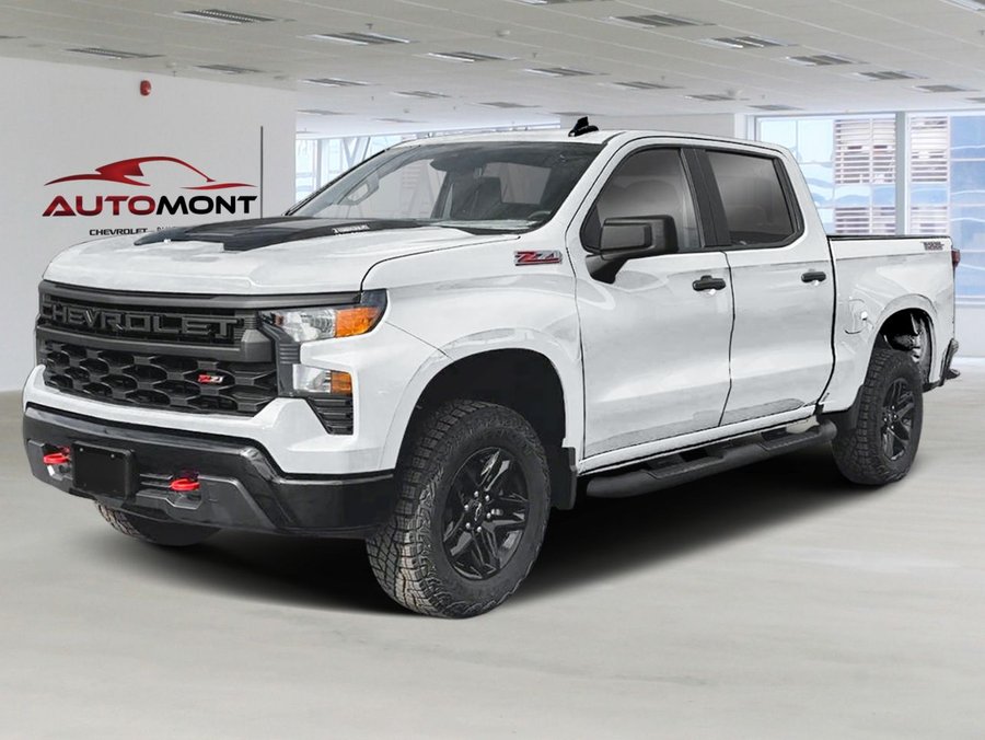 CHEVROLET Silverado 1500 K1500 SILVERADO CREW CAB CUSTOM TRAIL BOSS STD/BOX (2CX) 2026 Blanc sommet