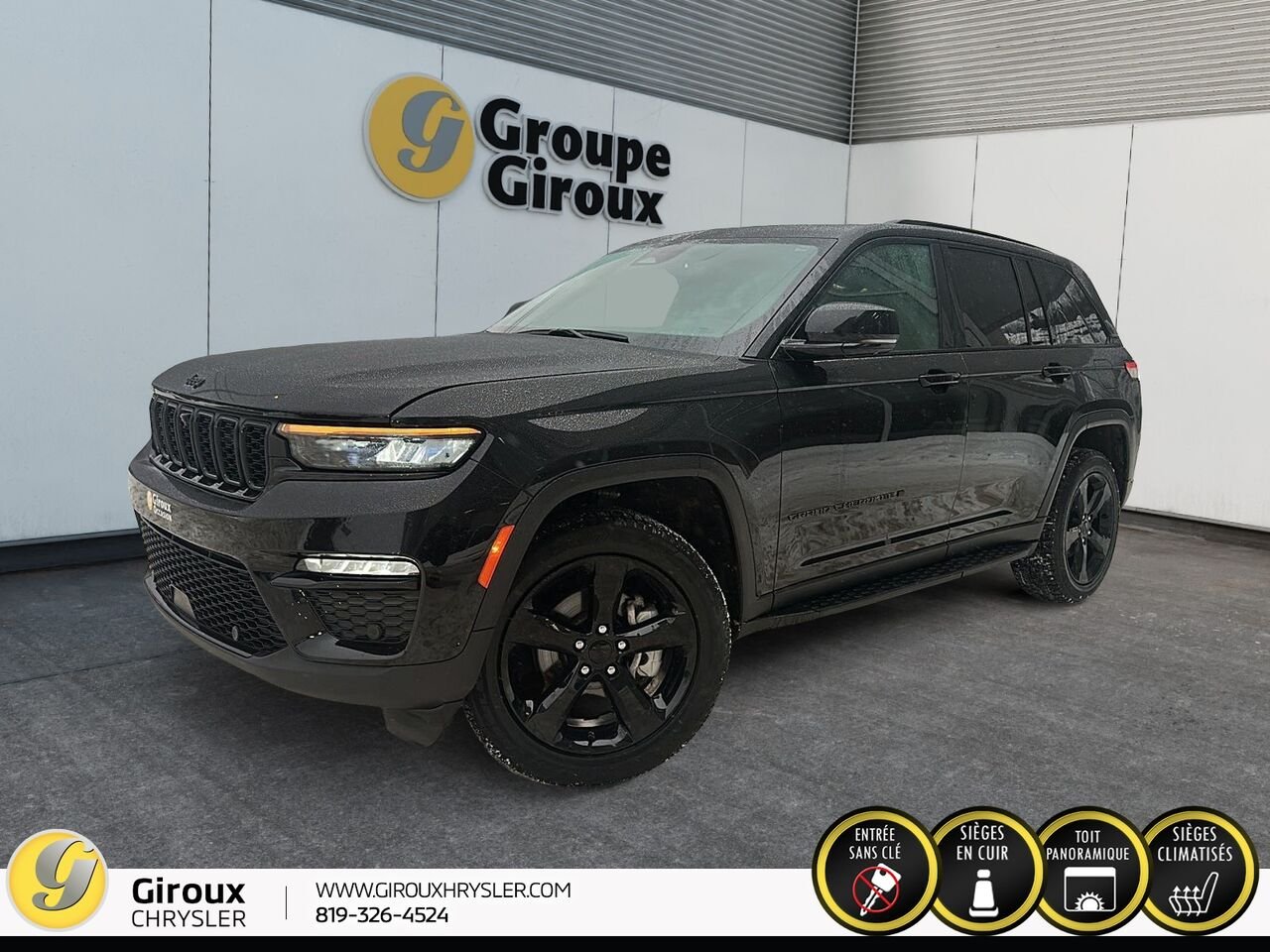 2024 Jeep Grand Cherokee Black Sainte-Agathe-des-Monts - photo #0