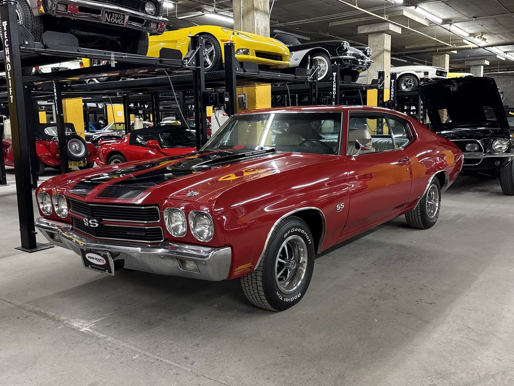 Chevrolet Chevelle 1970 Rouge Montréal - photo #0