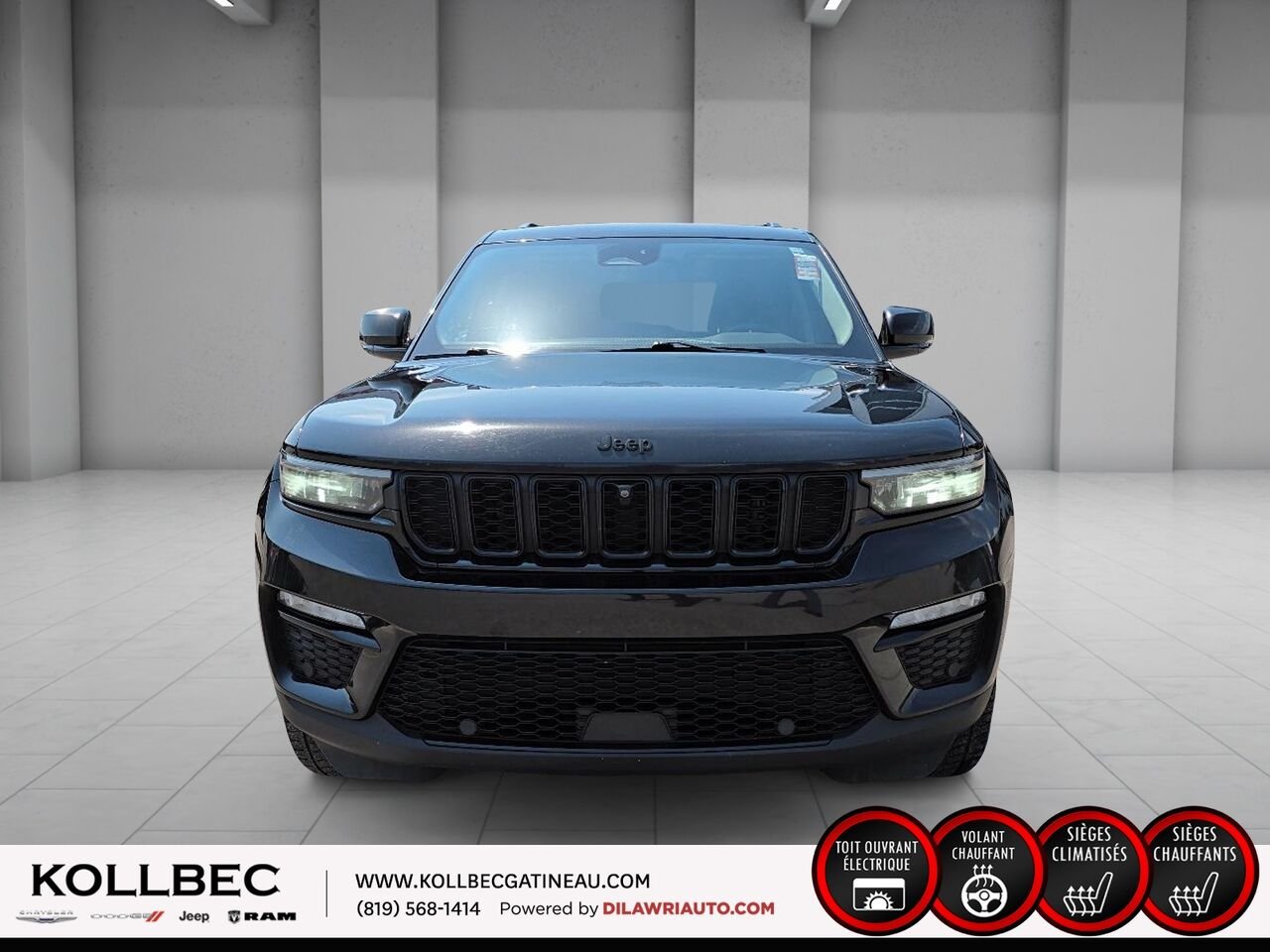 2023 JEEP GRAND CHEROKEE 26561 | Limited 4x4 Black Gatineau - photo #10