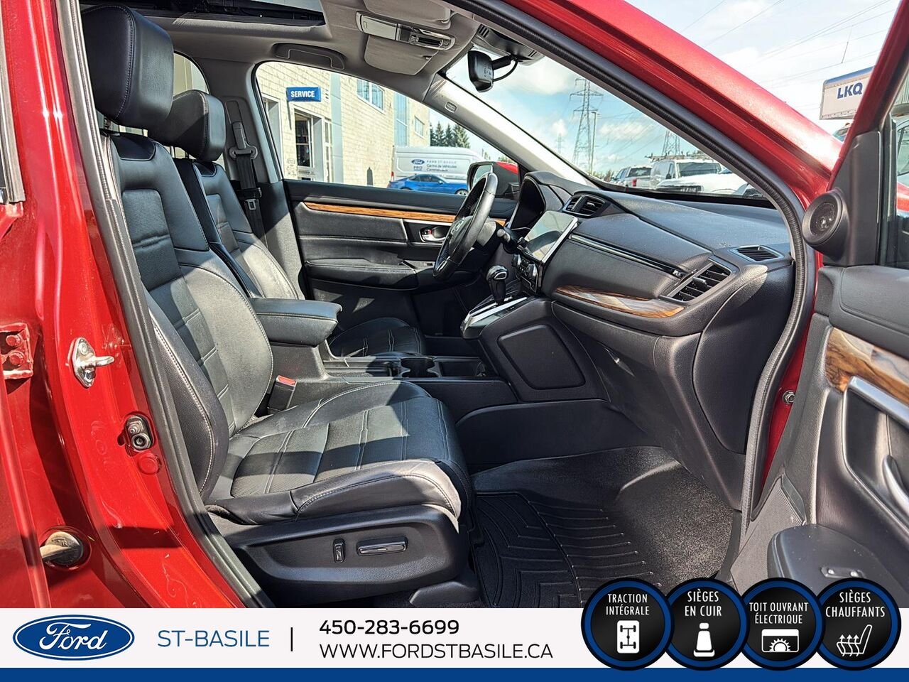 2018 HONDA CR-V Red Saint-Basile-le-Grand - photo #12