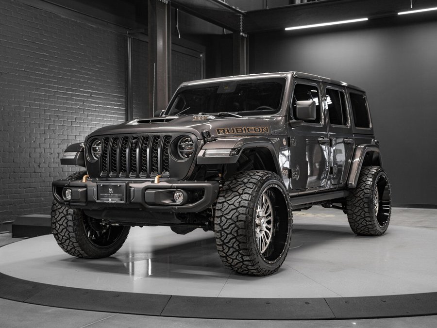 2021 Jeep Wrangler Unlimited Rubicon 392 | 6.4 L V8 | XFX-301 24x14-76 Wheels & Venom RT Tires 35x12.5R24 Grey