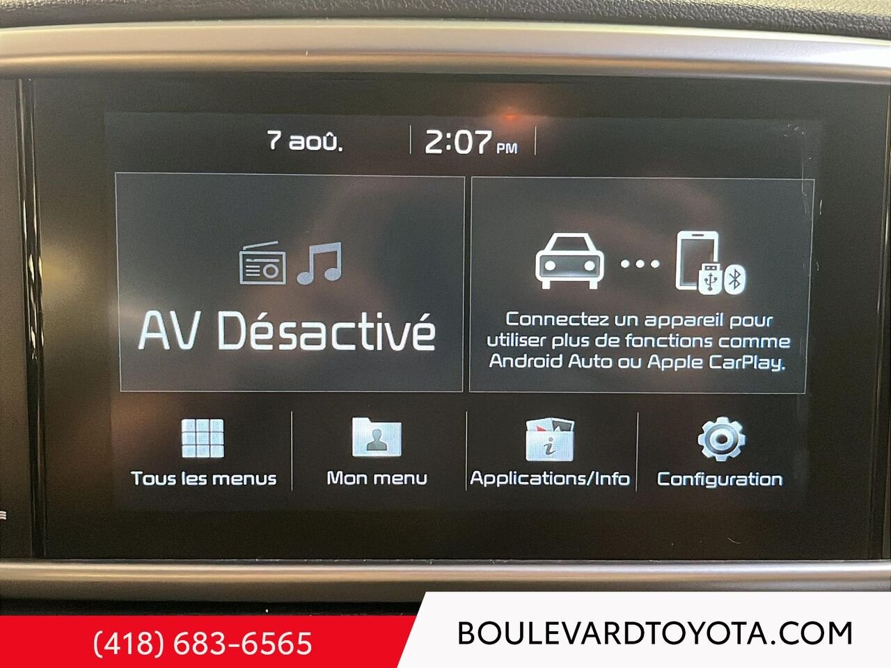 2021 Kia Sportage 99685B-105 | LX, AWD Red Québec - photo #12