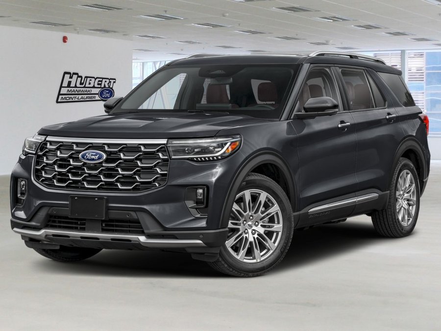 Ford Explorer Platinum 4 RM 2026 Noir agate métallisé