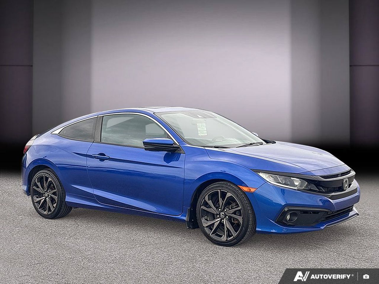 Honda Civic Coupe 2HGFC4B86KH401466 2019 Bleu Mirabel - photo #6