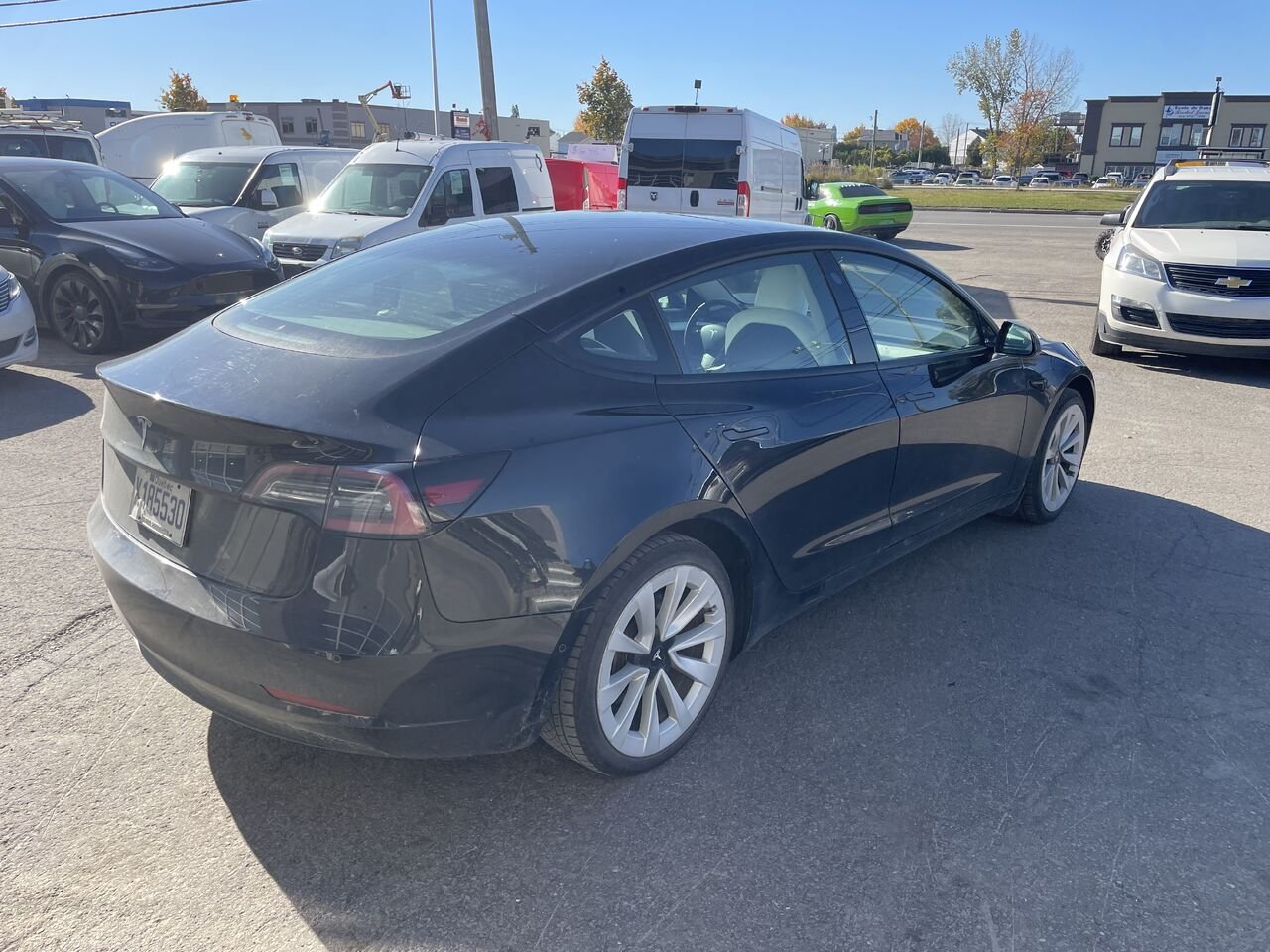 Tesla Model 3 2021 Noir Longueuil, - photo #13