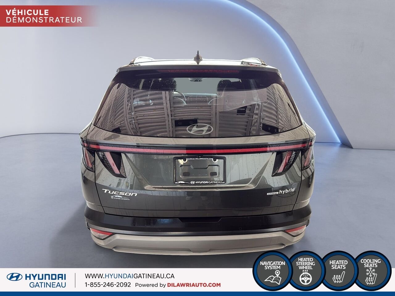 HYUNDAI Tucson hybride 2025 Gris amazonien Gatineau - photo #2
