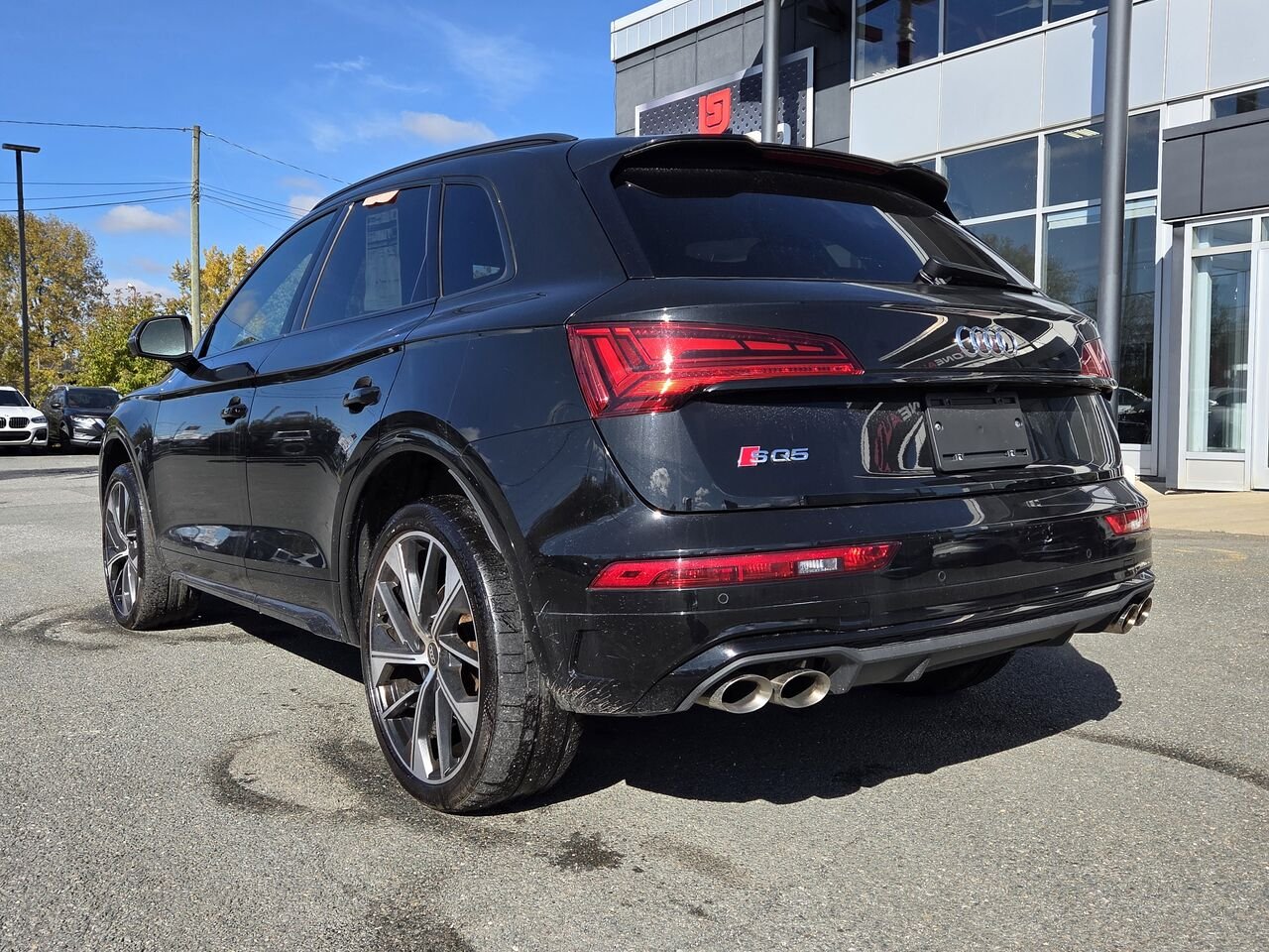 Audi SQ5 Technik 2021 Noir Granby - photo #4