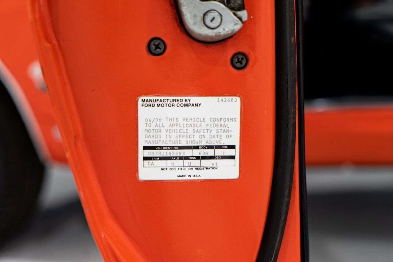 Ford Torino Super Cobra Jet Matching# 429cu.in. DragPack **PRIX EN USD** 1970 Orange Montréal - photo #78
