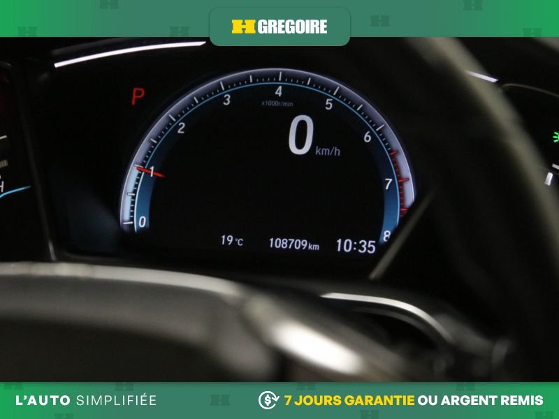 Honda Civic 2019 Gris Laval - photo #22
