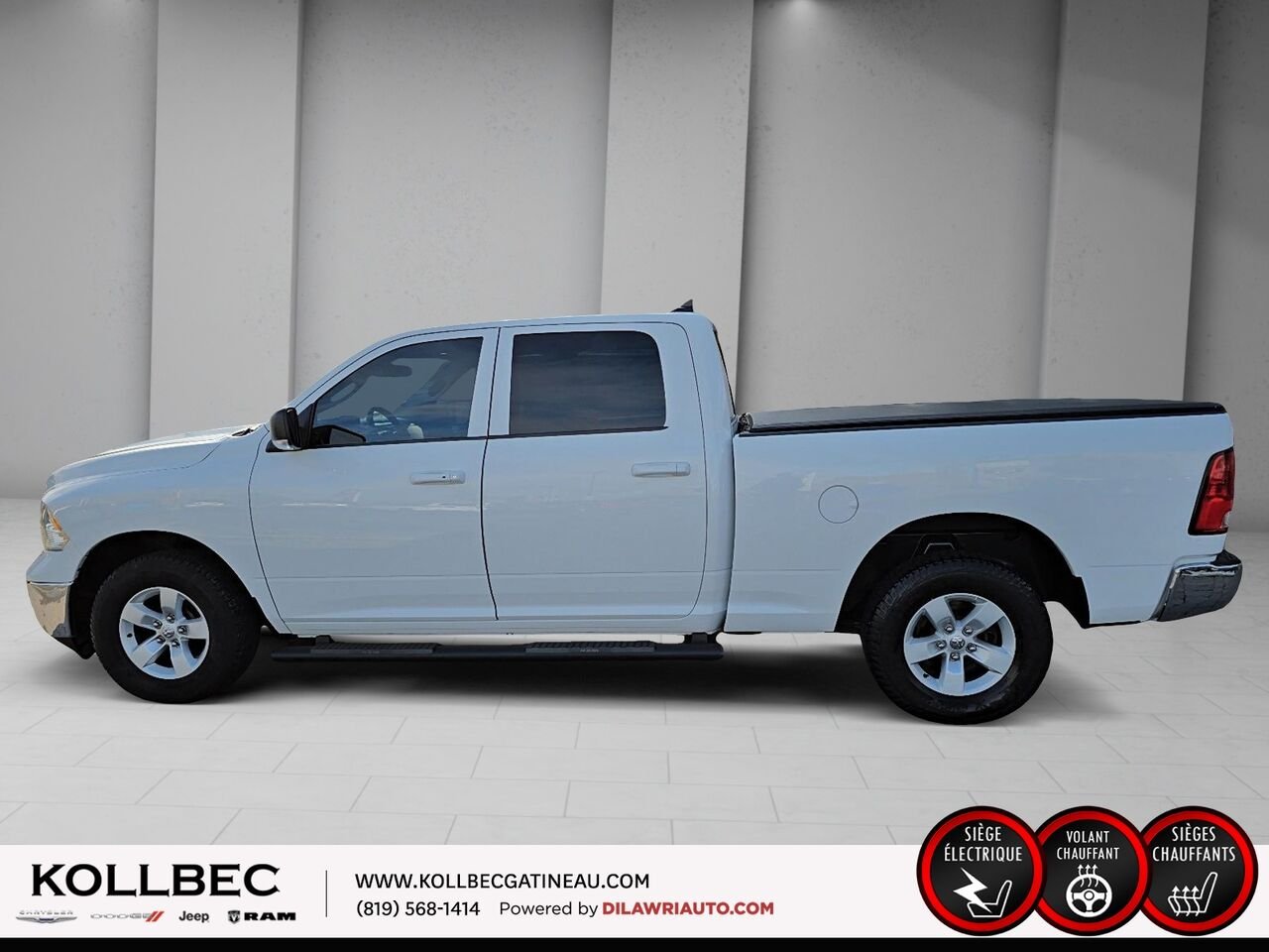 RAM 1500 SLT CrewCab 4x4 2022 Blanc Ottawa & Gatineau - photo #18