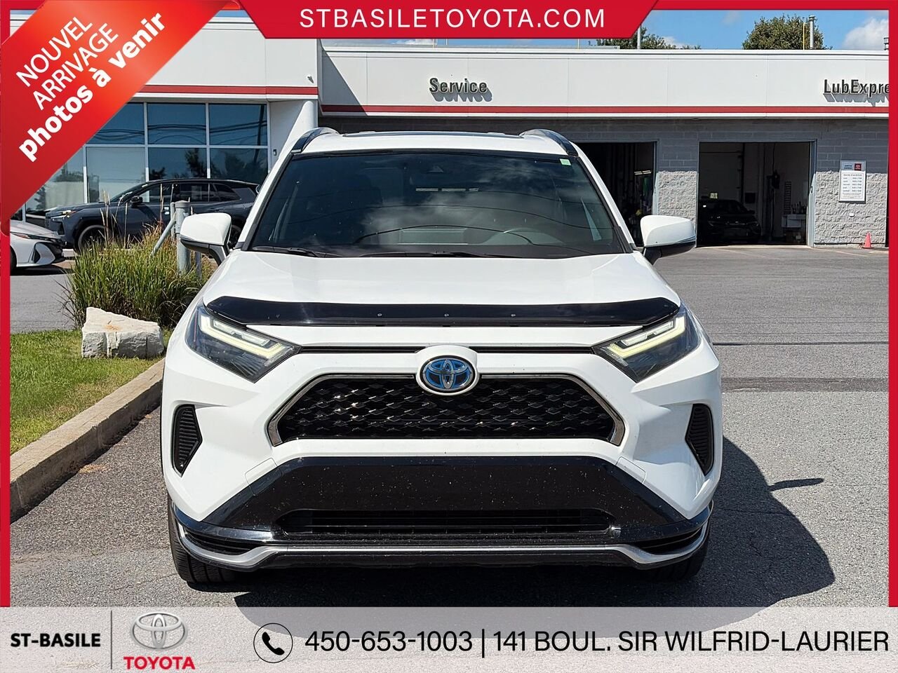 TOYOTA RAV4 PRIME 2023 Blanc Saint-Basile-le-Grand - photo #4