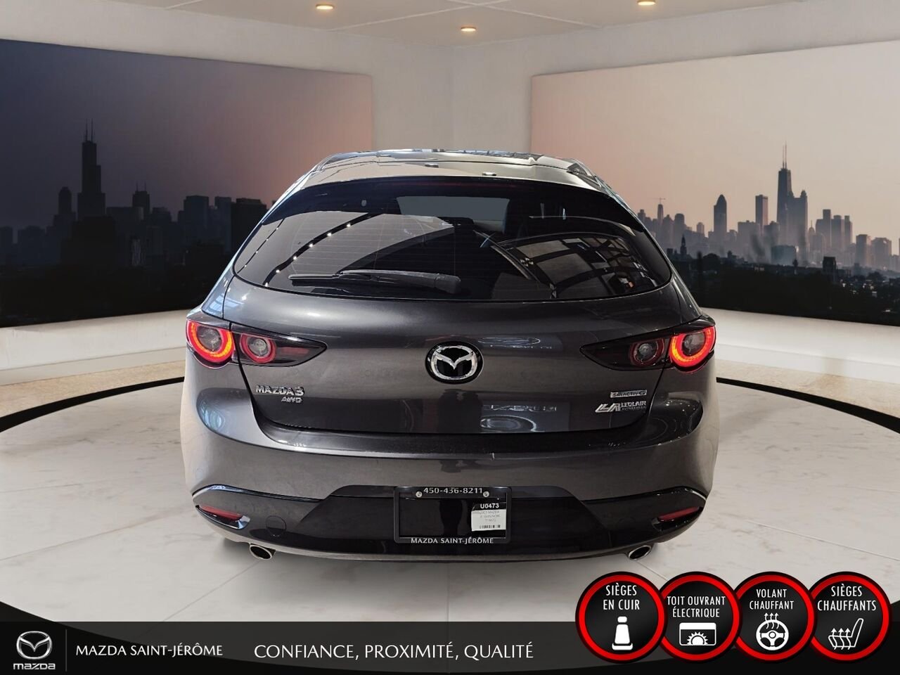 2022 Mazda Mazda3 Sport Grey Sainte-Agathe-des-Monts - photo #6