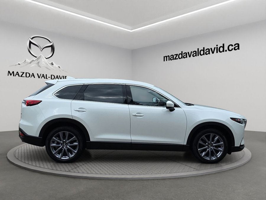 Mazda CX-9 GS-L TI, 7 passagers, Apple carplay, Toit ouvrant, volant chauffant 2023 Blanc