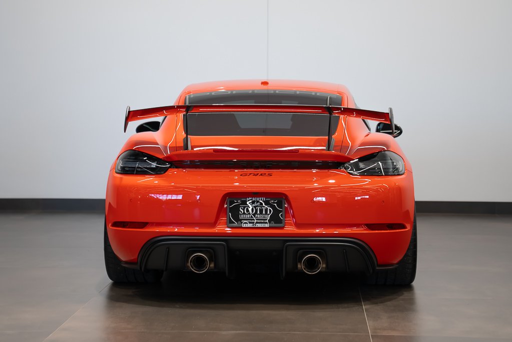 Porsche 718 Cayman GT4 RS // Weissach Package 2025 Orange Kirkland - photo #4