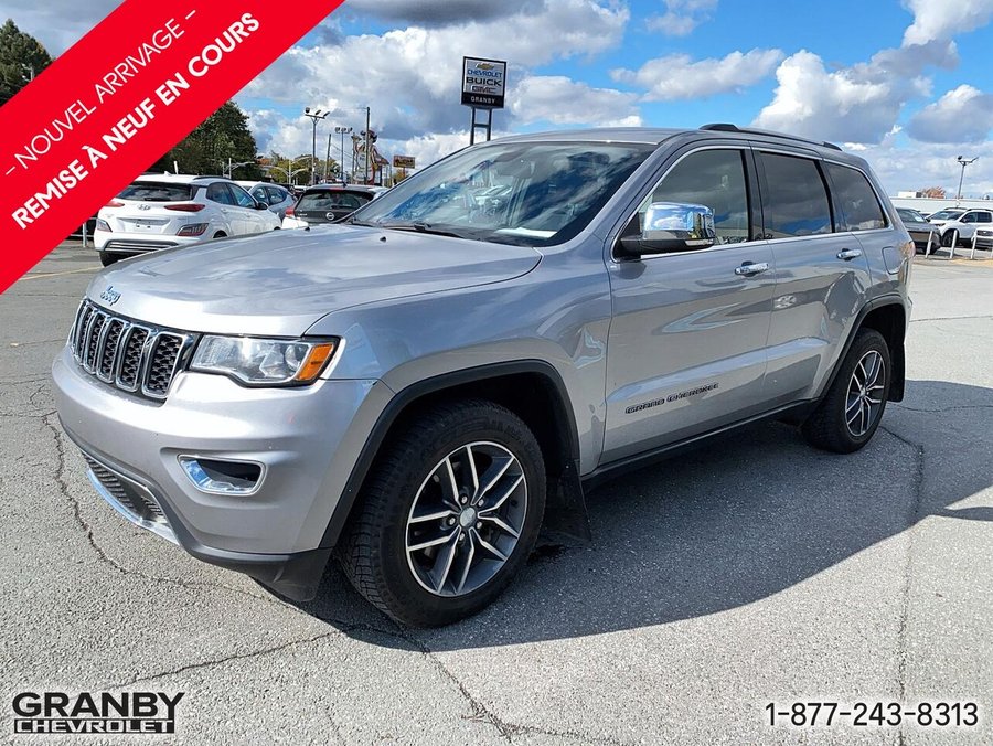 2018 Jeep Grand Cherokee Limited 4x4 Silver