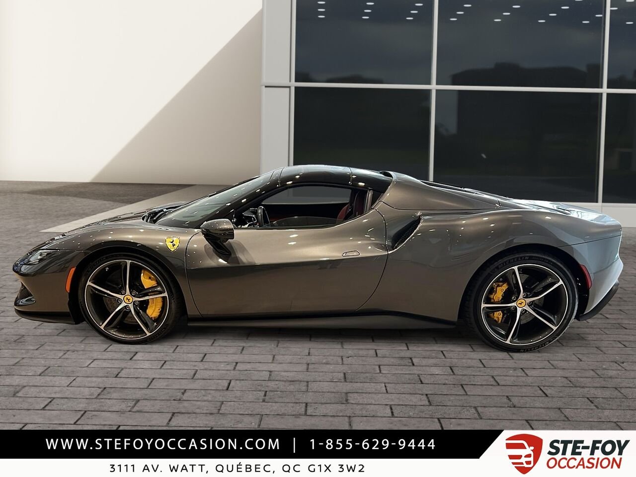 2024 Ferrari 296 GTS Grey Québec - photo #7