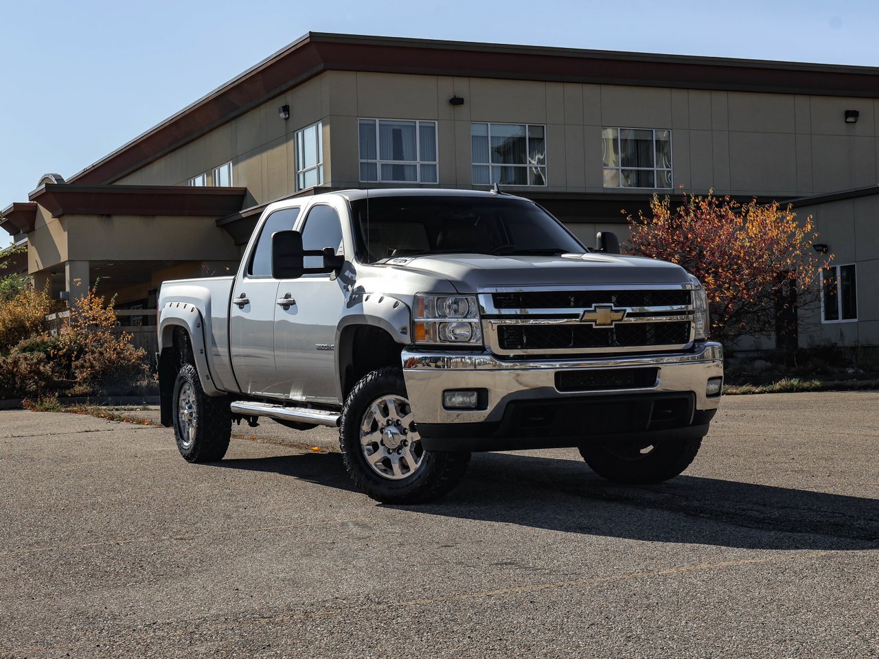 2011 Chevrolet Silverado 3500HD 4WD Crew Cab 167 LTZ Grey Sherwood Park - photo #1