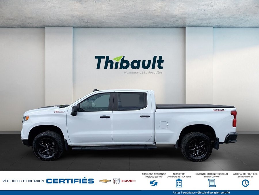 CHEVROLET SILVERADO LT Trail Boss cabine multiplace 4RM 157 po 2024 Blanc