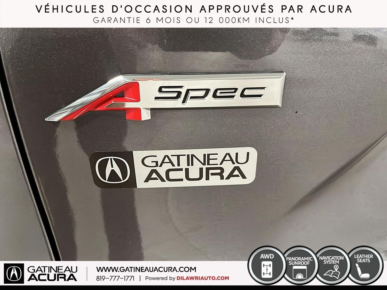 Acura RDX A-Spec SH-AWD 2021 Gris Gatineau - photo #17