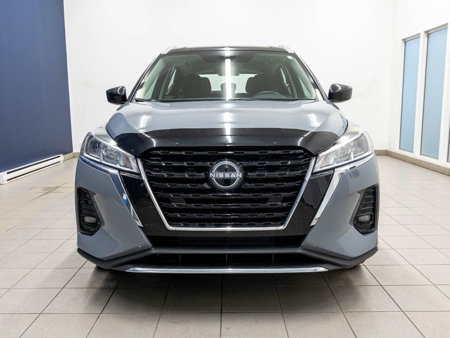 Nissan Kicks SV *SIÈGES CHAUFF* CARPLAY REG ADAPT ALERTES 2023 Gris