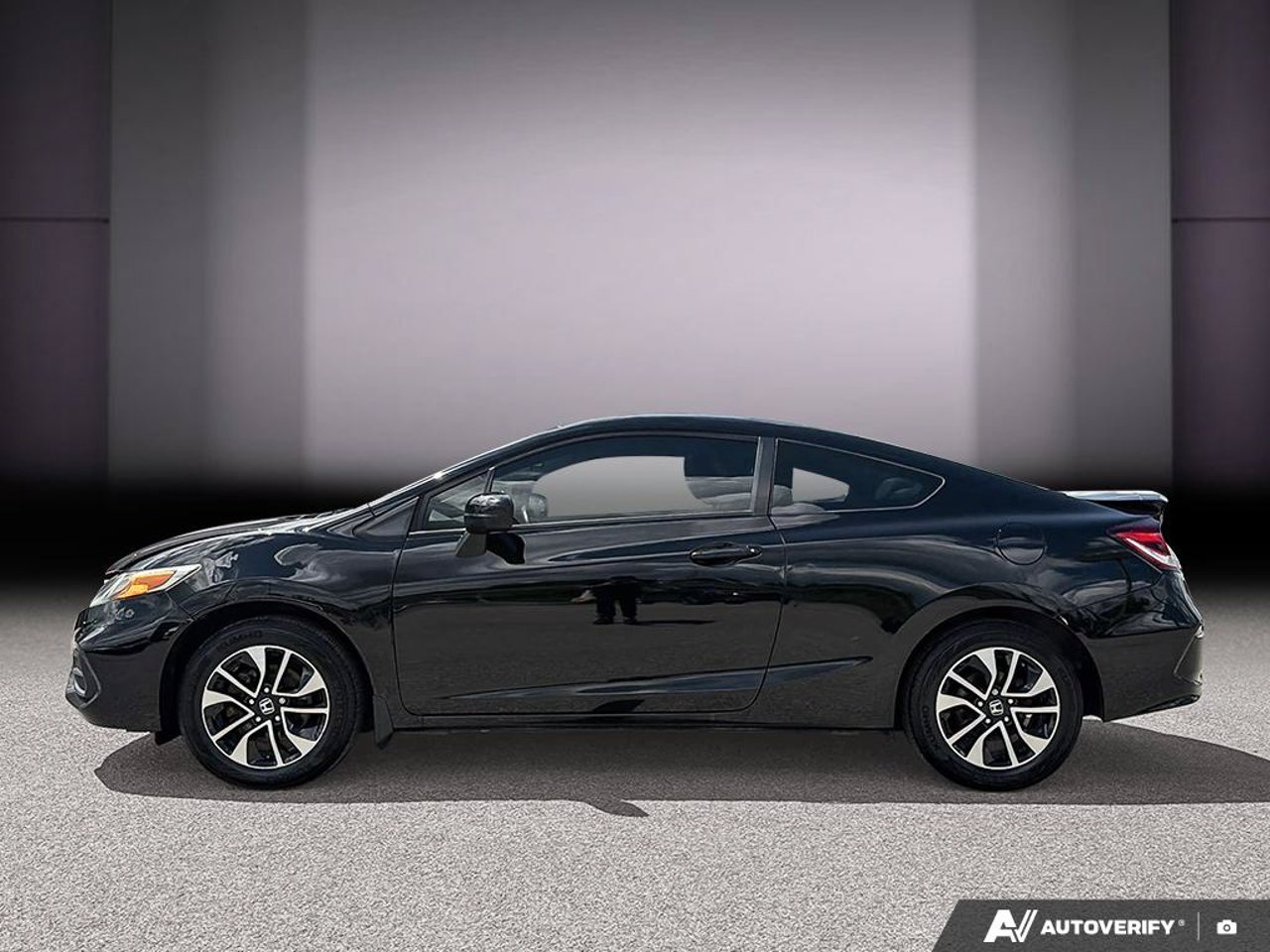 Honda Civic Coupe 2HGFG3A58FH001954 2015 Noir Mirabel - photo #1