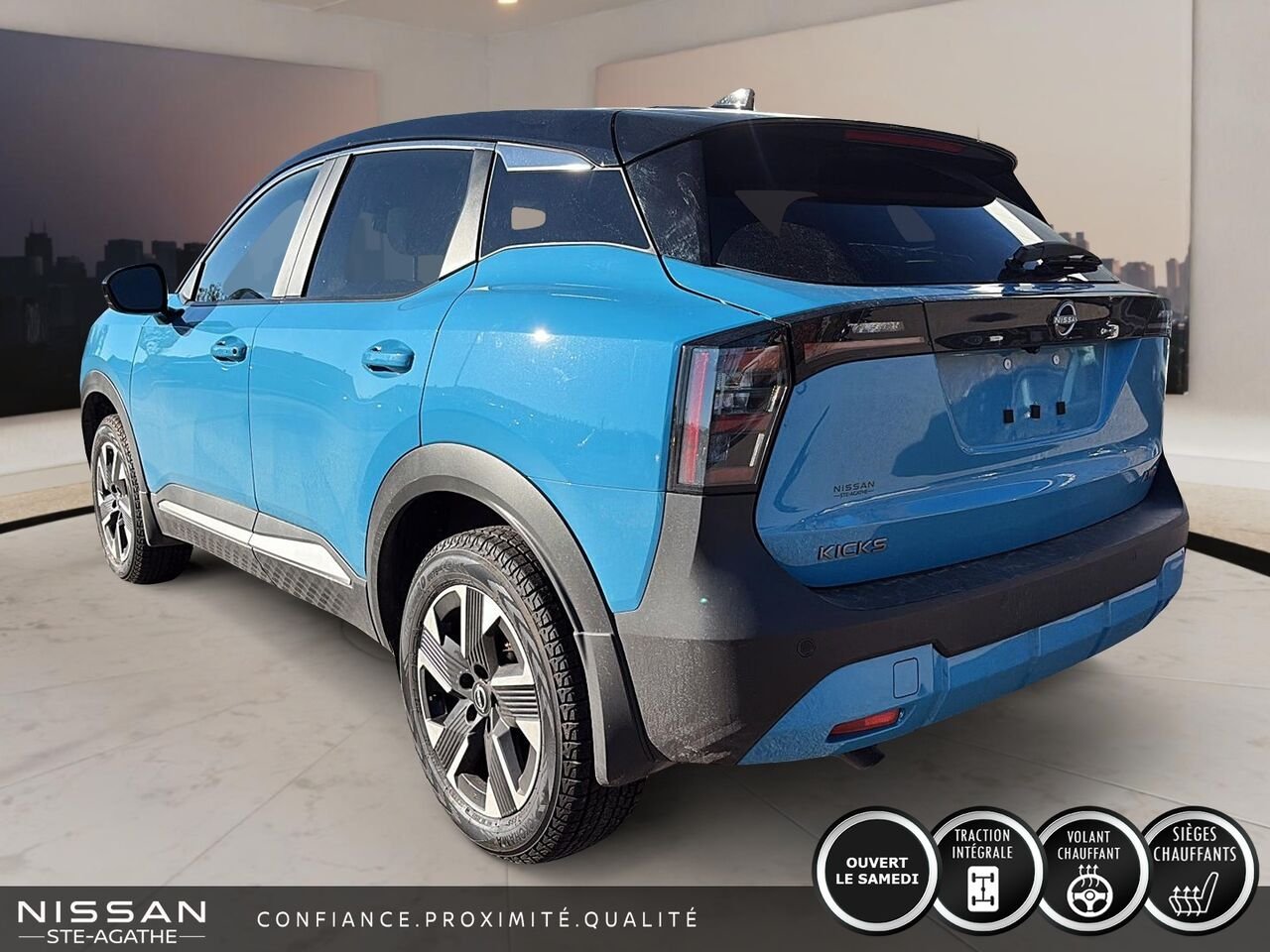Nissan Kicks SV TI 2026 Bleu Saint-Jérôme - photo #4
