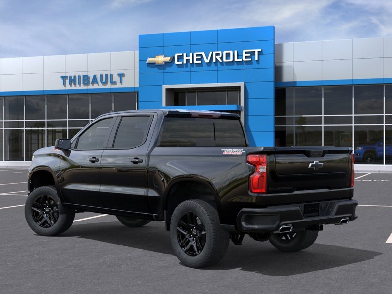 CHEVROLET Silverado 1500 LT Trail Boss cabine multiplace 4RM 147 po 2026 Noir Sherbrooke - photo #2