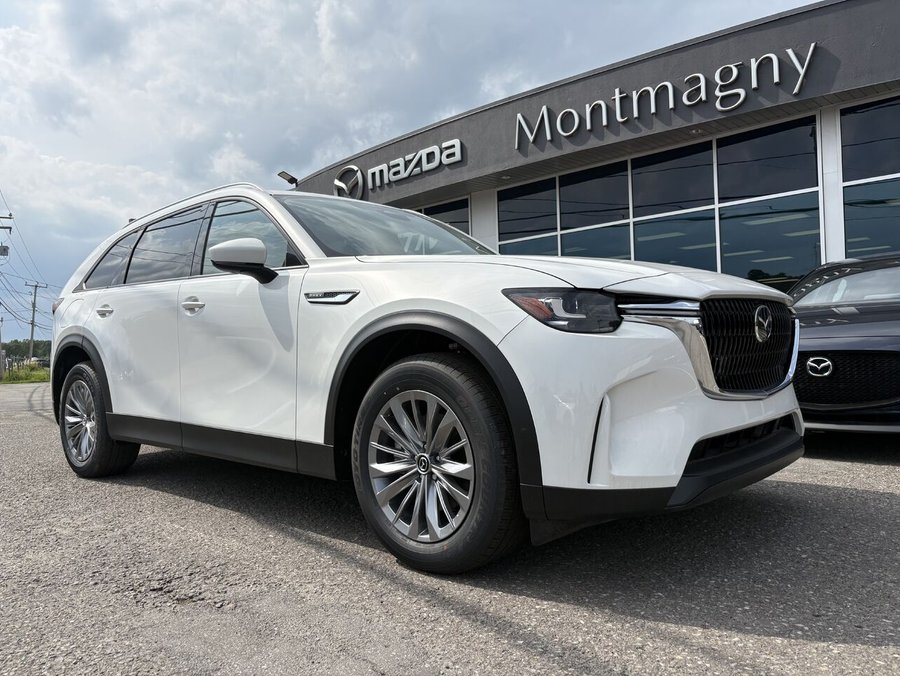 MAZDA CX-90 hybride rechargeable GS-L TI 2026 Blanc rhodium métallisé