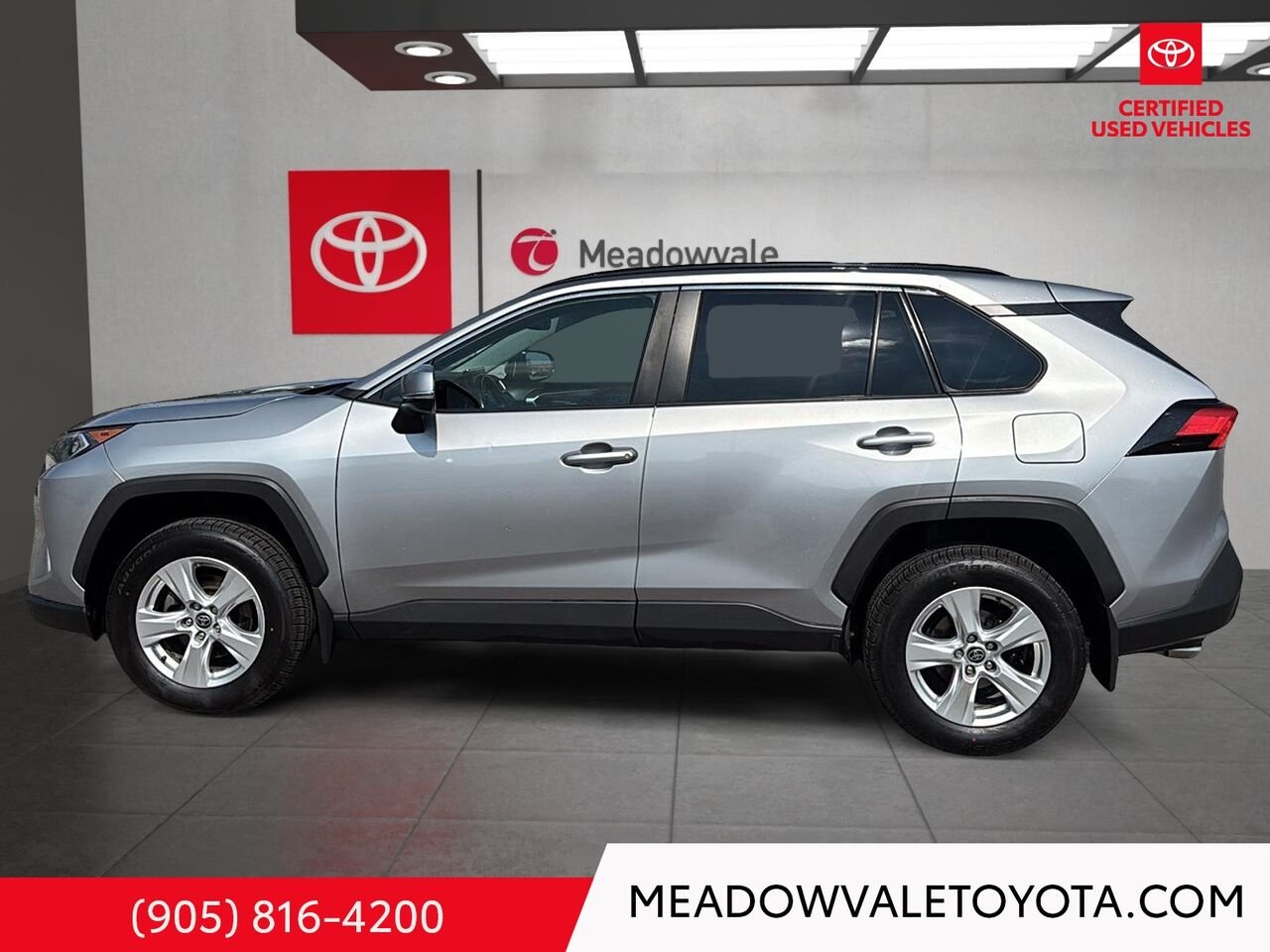 2021 Toyota RAV4 One Owner Silver Sky Metallic Mississauga - photo #5