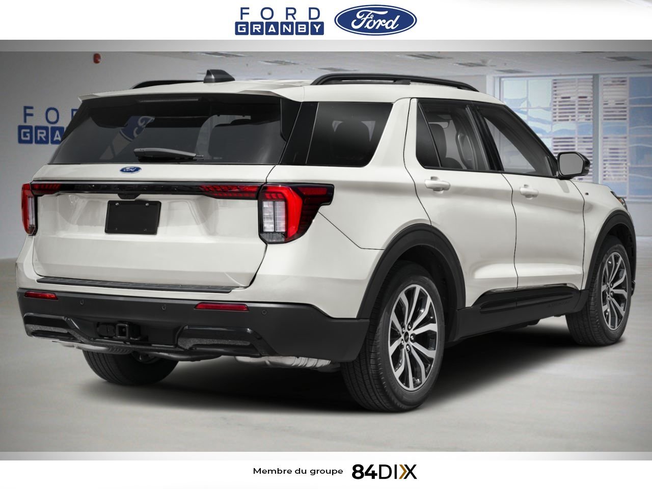 Ford Explorer 2026 Blanc astral métallisé trois couches Granby - photo #1