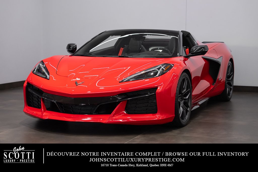 2024 Chevrolet Corvette Z06 cabriolet 3LZ Red Kirkland - photo #0