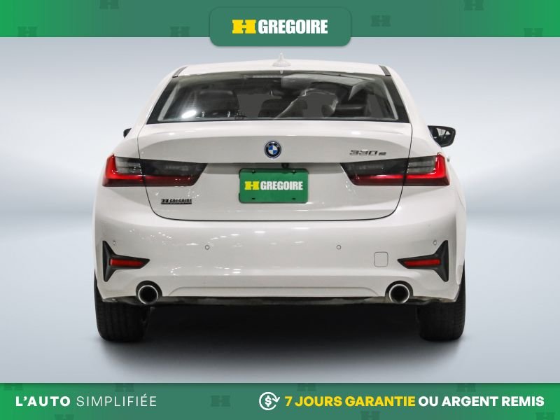 BMW 330 729903 | 330e HYB PLUT IN AUTO A/C CUIR TOIT NAV GR ELECT M 2022 Blanc Laval - photo #7