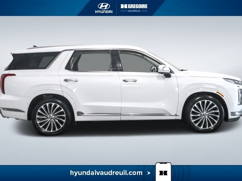Hyundai Palisade YW186 | Ultimate Calligraphy w/Beige 7-Passenger AWD 2023 Blanc Laval - photo #12