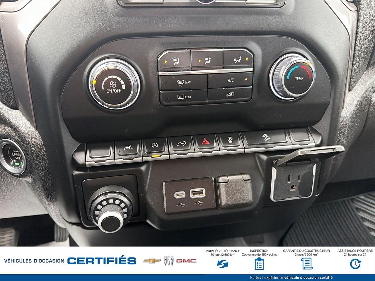 CHEVROLET SILVERADO Custom Trail Boss cabine multiplace 4RM 157 po 2022 GRIS CEND Montmagny - photo #13