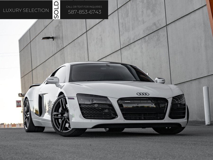 2015 Audi R8 V8 White