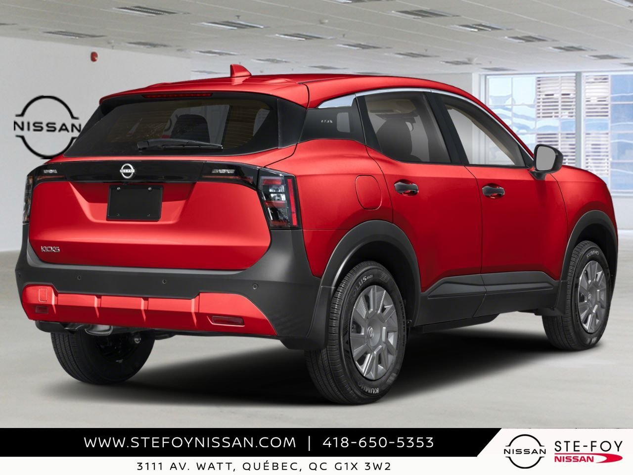 2026 NISSAN Kicks Scarlet Ember Tintcoat Saint-Eustache - photo #1