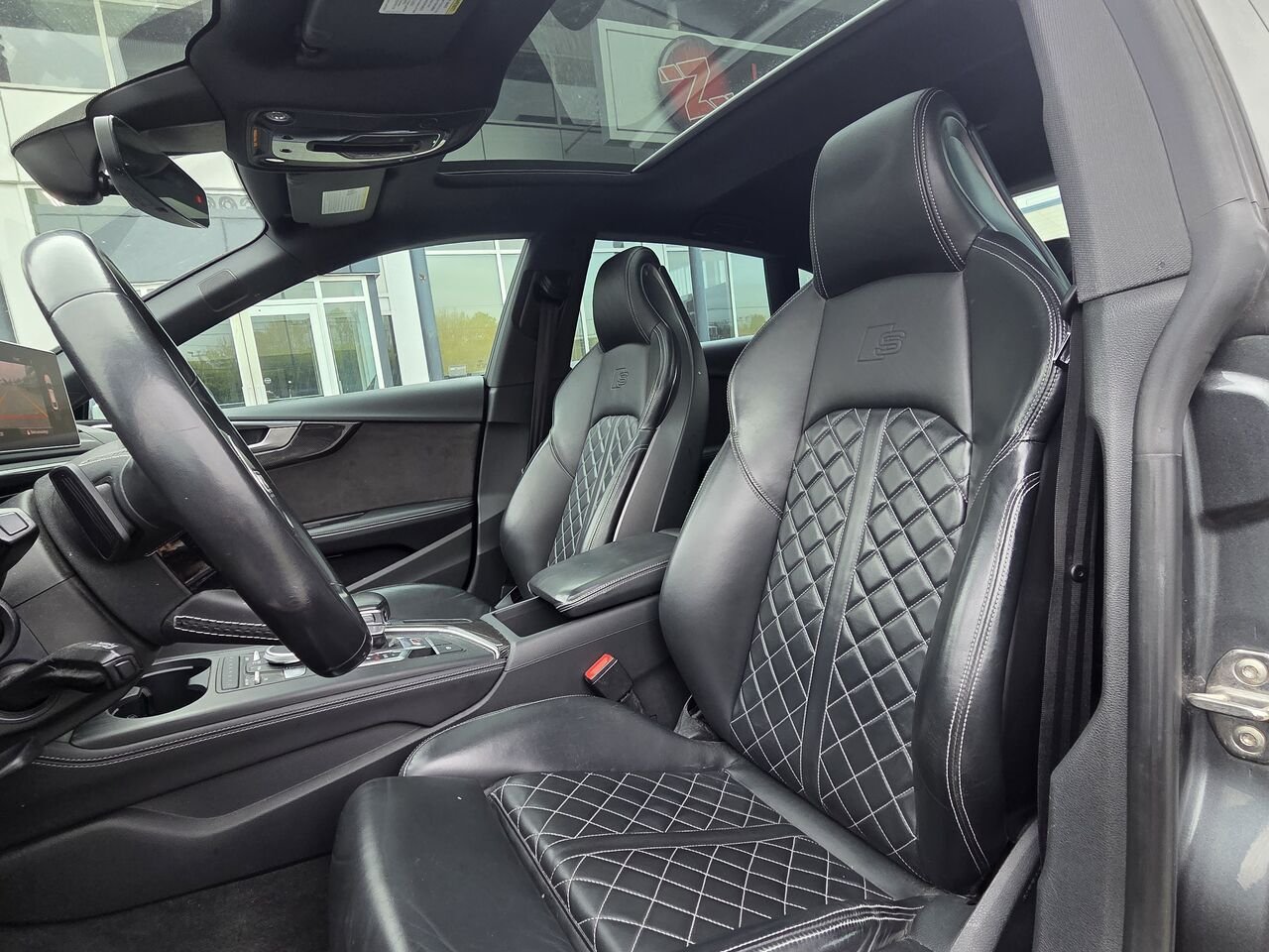 Audi S5 Sportback Technik 2018 Gris Granby - photo #11