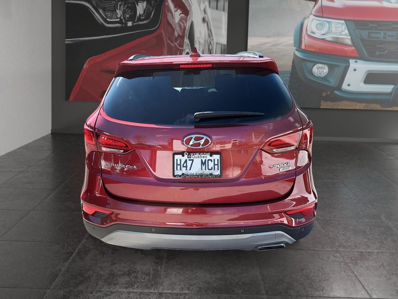 2017 HYUNDAI SANTA FE SPORT PREMIUM Red Saint-Hyacinthe - photo #2