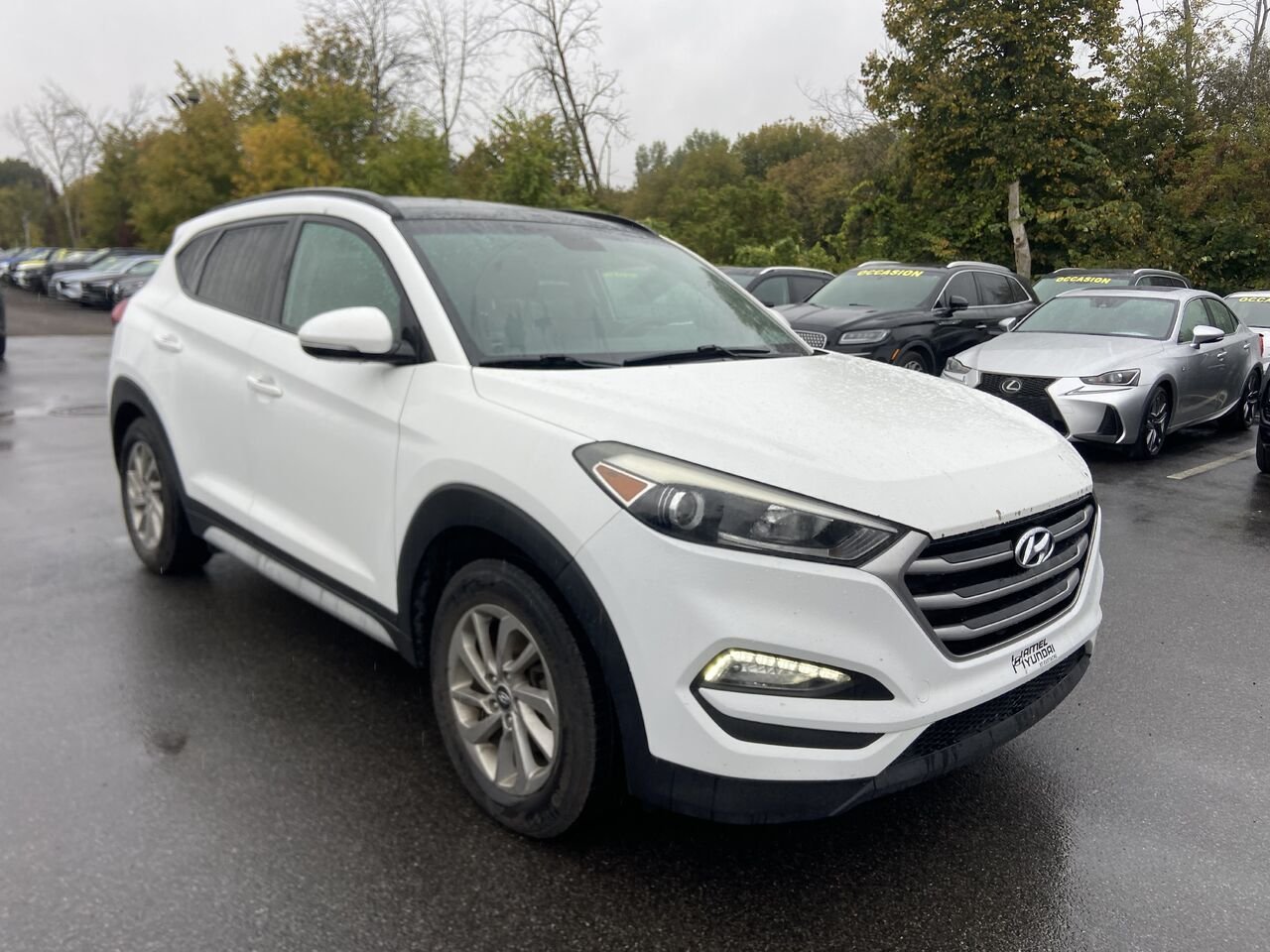 2017 Hyundai Tucson White Ste-Agathe des Monts - photo #2